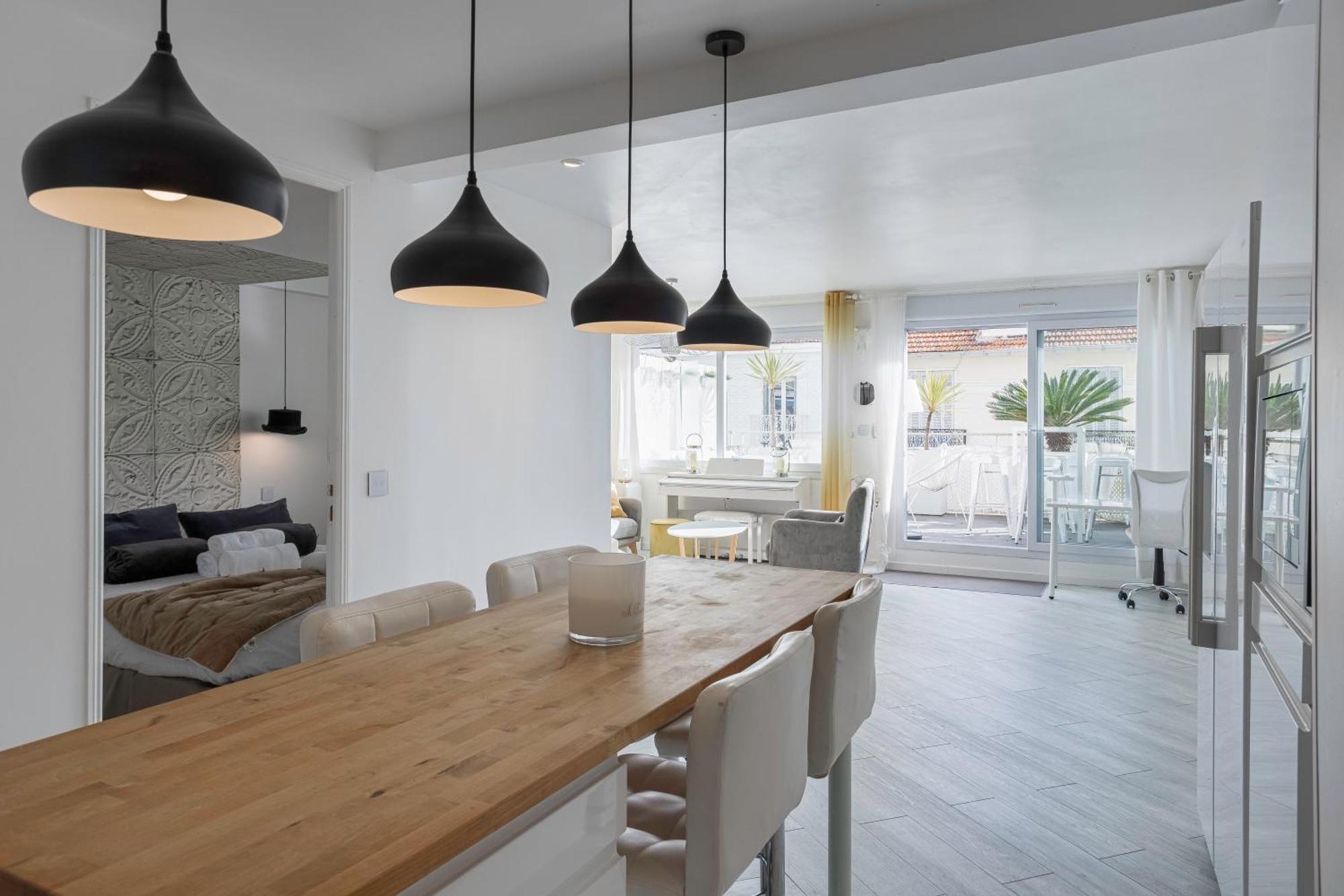 Cannes Bliss - 12Mn A Pied Du Palais, 5Mn Plages, Clim, Terrasse Extérieur photo